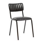 Zap TAVO Stacking Side Chair - Vintage Black ZA.3228C