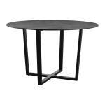 Bourne Dining Table - Metallic Anthracite - 120cm Dia