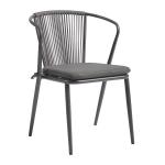 Zap Kendal Arm Chair - Charcoal Grey ZA.3303C