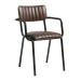 TAVO Stacking Arm Chair - Vintage Brown