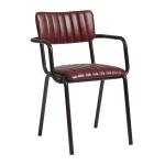 Zap TAVO Stacking Arm Chair - Vintage Red ZA.3323C