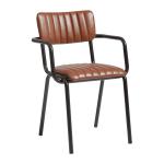 Zap TAVO Stacking Arm Chair - Vintage Tan ZA.3325C