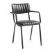 TAVO Stacking Arm Chair - Vintage Black