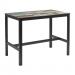 Extrema Driftwood - Black Mid Height Table - 119x69cm
