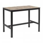 Zap Extrema Marble - Black Mid Height Table - 119x69cm ZA.3359CT