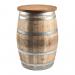 Munster Oak Poseur Barrel Table - 75cm