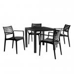 Artemis Dining Set - Black