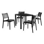 Zap ARES Black Dining Set ZA.500.216PA