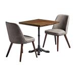 Zap AZTEC Steel Grey Dining Set ZA.500.627PA