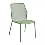 Zap PALMA Outdoor Metal Side Chair - Olive Green (Ral 6011) ZA.66932C