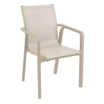 Zap PACIFIC Armchair - Taupe/Taupe ZA.6702C