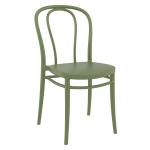 Zap VICTOR Side Chair - Olive Green ZA.6716ST