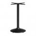ZARO Small Round Diner - Trumpet Style Table base - Black