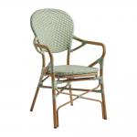 Zap Brittany Arm Chair - Pastel Green ZA.6806C