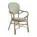Brittany Arm Chair - Pastel Green
