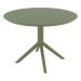 SKY Table 105 - Olive Green