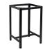 TROY Aluminium Square Bar Height Table Base - 2 Seater 57.5 x 57.5cm - Height 107cm Base size 57.5cm x 57.5cm