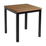 Zap EKO Dining Table - Aged Golden Oak - Square - 69cm x 69cm ZA.7136CT