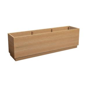 Click to view product details and reviews for Zap Eko Planter Aged Oak Height 45cm Width 150cm Depth 35cm.