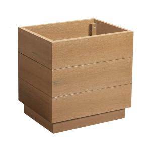 Click to view product details and reviews for Zap Eko Planter Aged Oak Height 45cm Width 45cm Depth 35cm.