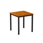 ICE 4 Leg Dining Table - Black - 70cm x 70cm