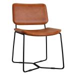 Zap PEARL Side Chair - Leather - Bruciato ZA.973C