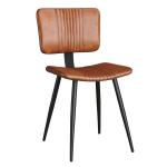 Zap OPEL Side Chair - Leather - Bruciato ZA.974C