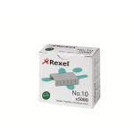 Rexel No. 10 Staples - Box of 5000 - Outer carton of 20 06005