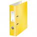 Leitz 180° WOW Laminated Lever Arch File. 80mm. A4. Yellow. - Outer carton of 10