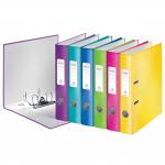 Leitz WOW Lever Arch File A4 50mm - Assorted Colours  - Outer carton of 10 10061099