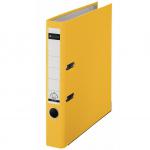 Leitz 180 Lever Arch File Plastic A4 50mm Yellow - Outer carton of 10 10151015