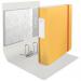 Leitz 180° Active Cosy Lever Arch File A4 - 80mm width - Warm Yellow - Outer carton of 6
