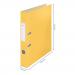 Leitz-180-Cosy-Lever-Arch-File-Soft-Touch-A4-50mm-width-Warm-Yellow-Outer-carton-of-6-10620019