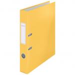 Leitz 180 Cosy Lever Arch File Soft Touch A4, 50mm width, Warm Yellow - Outer carton of 6 10620019