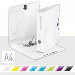 Leitz 180 Active WOW Lever Arch File. A4. 50mm. White. - Outer carton of 5 11070001