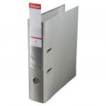 Esselte Essentials Lever Arch File Polypropylene A4 75mm Grey - Outer carton of 20 11272