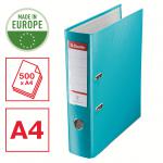 Esselte Essentials Lever Arch File Polypropylene A4 75mm Turquoise - Outer carton of 20 11282