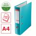 Esselte-Essentials-Lever-Arch-File-Polypropylene-A4-75mm-Turquoise-Outer-carton-of-20-11282