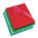 Rexel-Quality-A4-Document-Folder-Assorted-Colours-Embossed-115mic-Cut-Flush-Pack-of-100-12216AS