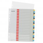 Leitz Cosy 1-20 Printable Index - PP 20 coloured tabs printed 1-20 - A4 Maxi format 