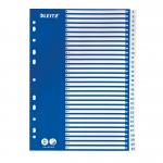 Leitz Register Book 1 to 31, A4 - White/Blue - Outer carton of 10 12526001