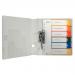 Leitz Printable Dividers, 1 to 6, A4+, Multi-Colour - Outer carton of 20