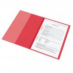 Rexel Nyrex Boardroom File A4 Flat Bar File Pocket On Inside Front Cover Red - Outer carton of 5 13035RD