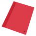 Rexel Nyrex Boardroom File A4 Flat Bar File Pocket On Inside Front Cover Red - Outer carton of 5
