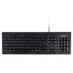 Kensington Value Keyboard for PC Laptops Desktop PC and Notebooks Wired USB Black  1500109