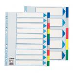 Esselte Divider A4+ Maxi Polypropylene 10 Tabs Multicolour - Outer carton of 10 15267