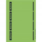 Leitz Printable Spine Labels for Standard Lever Arch Files - Green (Pack of 100) 16852055