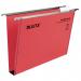 Leitz Ultimate Clenched Bar Suspension File Foolscap - Red (Pack of 50)