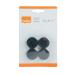 Nobo-Whiteboard-Magnets-30mm-Black-Pack-of-4-1901448