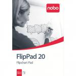 Nobo Flipchart Pad Plain 650x955mm 20 sheets 1901631